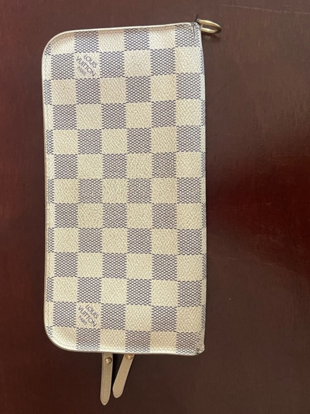LOUIS VUITTON INSOLITE DAMIER AZUR LARGE WALLET - Picture 3 of 16